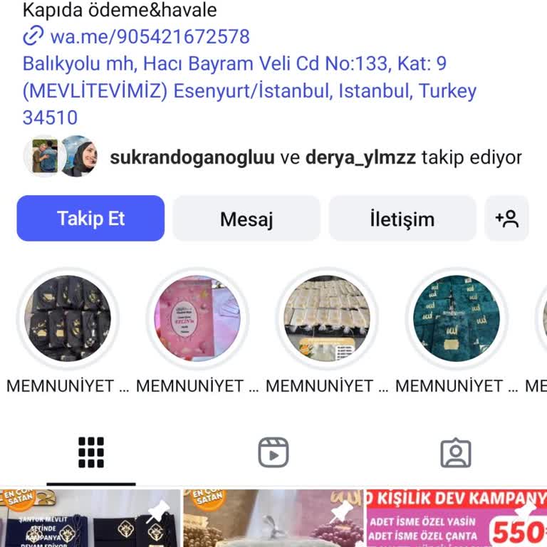 Mevlitevimiz Eksik Ürün Gönderdi