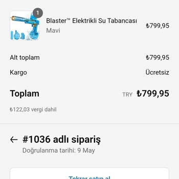 Sipariş Verilen Ürün Teslim Edilmedi Ve İletişim Kurulamıyor