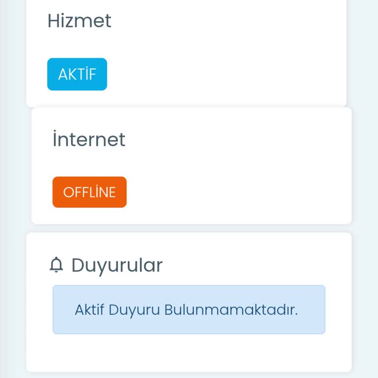 Sürekli Kesilen İnternet Ve Yanıtsız Destek Talebi Mağduriyeti
