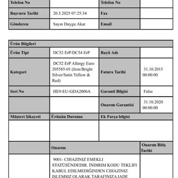 Sağlam Verdiğim Süpürgeyi Kırık Teslim Ettiler, Mağdur Edildim