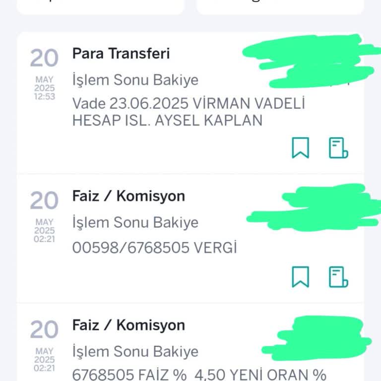 Vadeli Hesap Faiz Oranında Mağduriyet