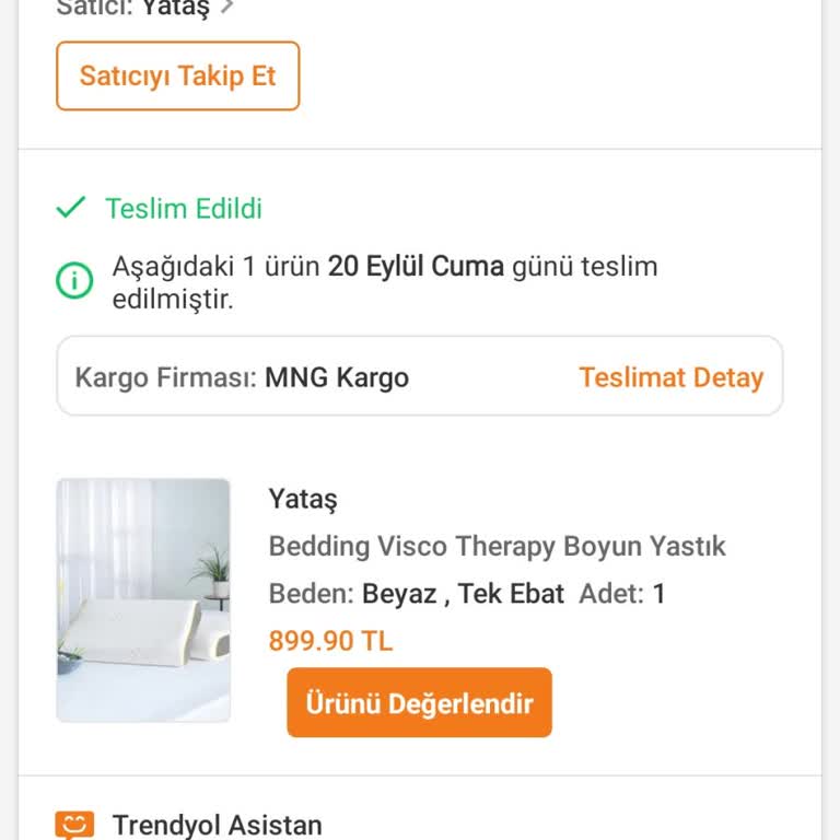 Yataş Visco Therapy Boyun Yastığında Kalite Farkı Ve Müşteri Hizmetleri Sorunu