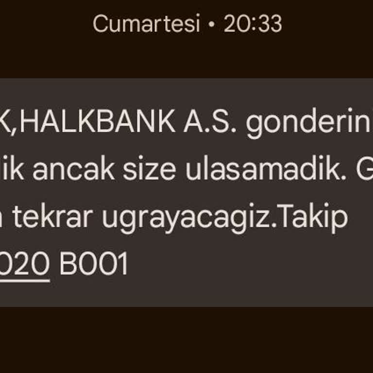 Kargo Firmasının Kart Teslimatında Bilgilendirme Ve İletişim Eksikliği