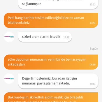 Aldığım Koltuk Eksik Teslim Edildi Mağaza Ve Trendyol İlgisiz Kaldı