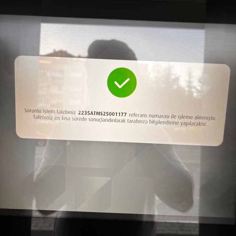 ATM Arızası Nedeniyle Param Hesabıma Geçmedi, Mağduriyet Yaşıyorum
