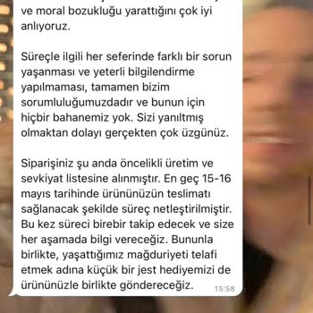 Teslimat Gecikmesi Ve İletişim Sorunları Nedeniyle Büyük Hayal Kırıklığı