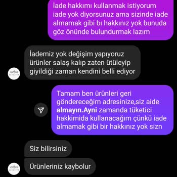 İade Talebim Reddedildi, Tehdit Edildim