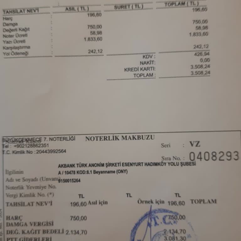 Bankanın Noter Masrafını Müşteriye Yansıtması Haksızlık