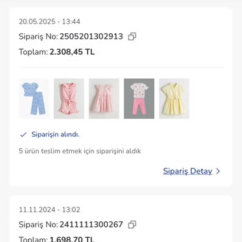 Sipariş İptali Seçeneği Ve Hata Sorunu