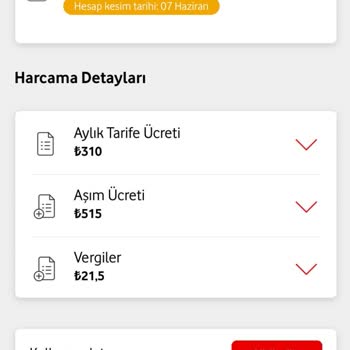 Hediye İnternetim Varken Faturama Haksız Aşım Paketi Yansıtıldı!