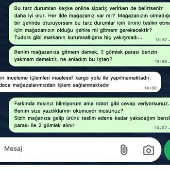 Tudors'tan Aldığım Ürün İlk Giyimde Tüylenip Hayal Kırıklığı Yarattı