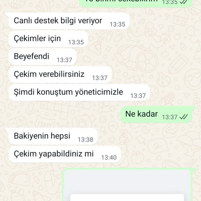 Hesabım Silindi, Çekim Talebim Sonuçlanmadı