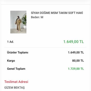 Keten Takım İlk Yıkamada Küçüldü, Mağduriyetimin Giderilmesini İstiyorum