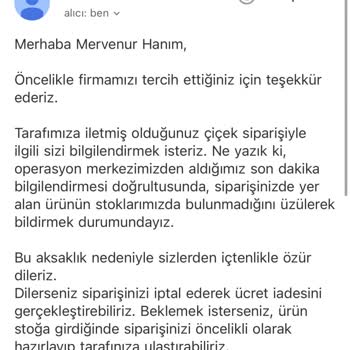 Teslimat Tarihi Yanıltıcı Ve Stok Sorunu Yaşadım