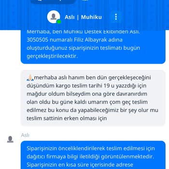 Teslimat Tarihi Yanıltıcı Ve Stok Sorunu Yaşadım