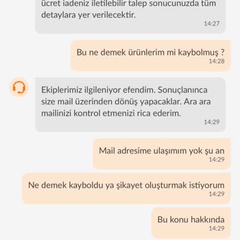Kargo Teslim Edilmeden 'Adreste Yoktunuz' Mesajı Ve Kargo Kaybı