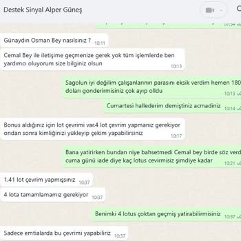 Kazancımı Ve Yatırdığım Parayı Çekemiyorum, Sürekli Yeni Bahaneler Üretiliyor