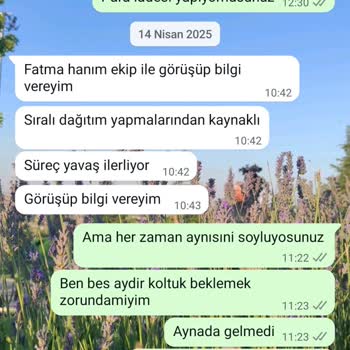 Mobilya Teslimatında Renk Ve Parça Sorunu, İlgisiz Müşteri Temsilcileri