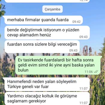 Mobilya Teslimatında Renk Ve Parça Sorunu, İlgisiz Müşteri Temsilcileri