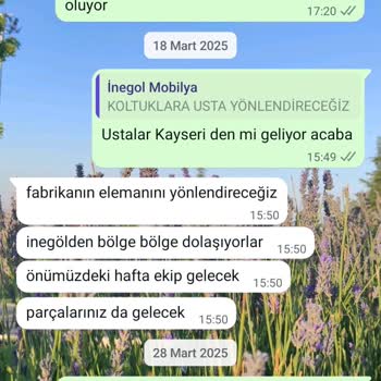Mobilya Teslimatında Renk Ve Parça Sorunu, İlgisiz Müşteri Temsilcileri