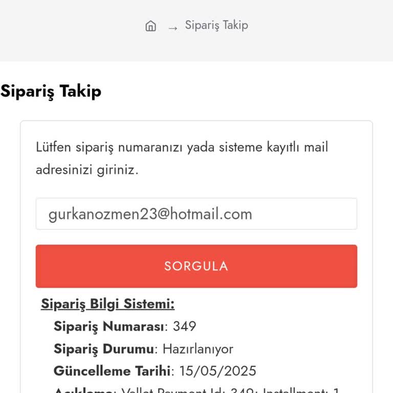 Yanıltıcı Site Ve İletişimsizlik Nedeniyle Sipariş İptali Ve Para İadesi Talebi