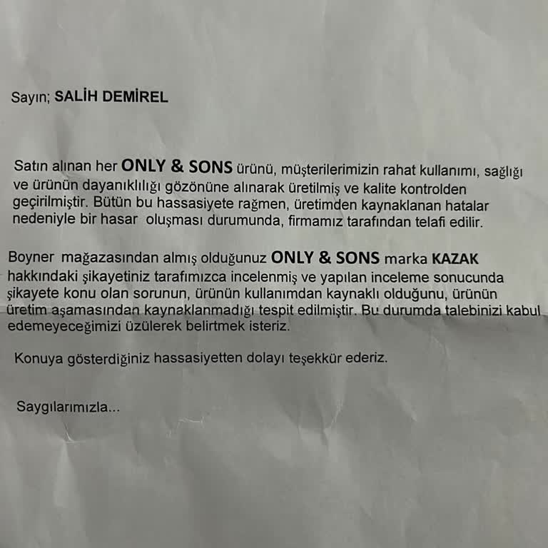 Boyner'den Alınan T-shirt 6 Günde Tüylenip Kullanıcı Hatası Denildi