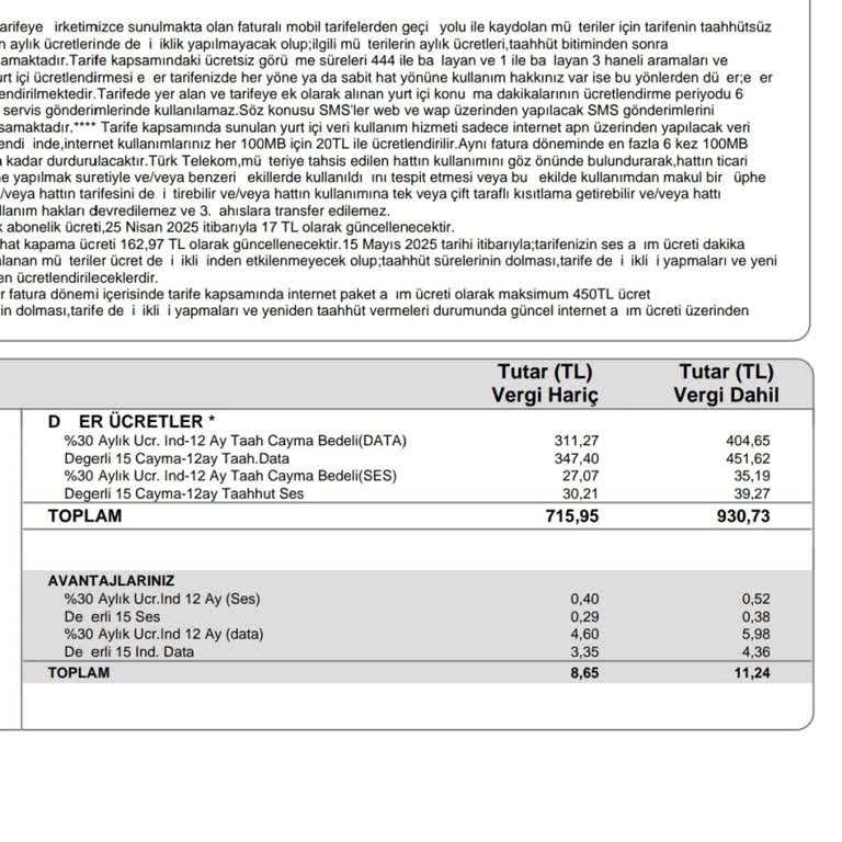 Cayma Bedeli Sürprizi: Beklenmeyen Yüksek Fatura Şoku