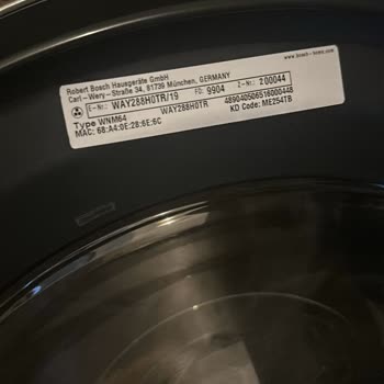 Bosch Çamaşır Makinesi İç Lastik Arızası Ve Servis Ücret Talebi