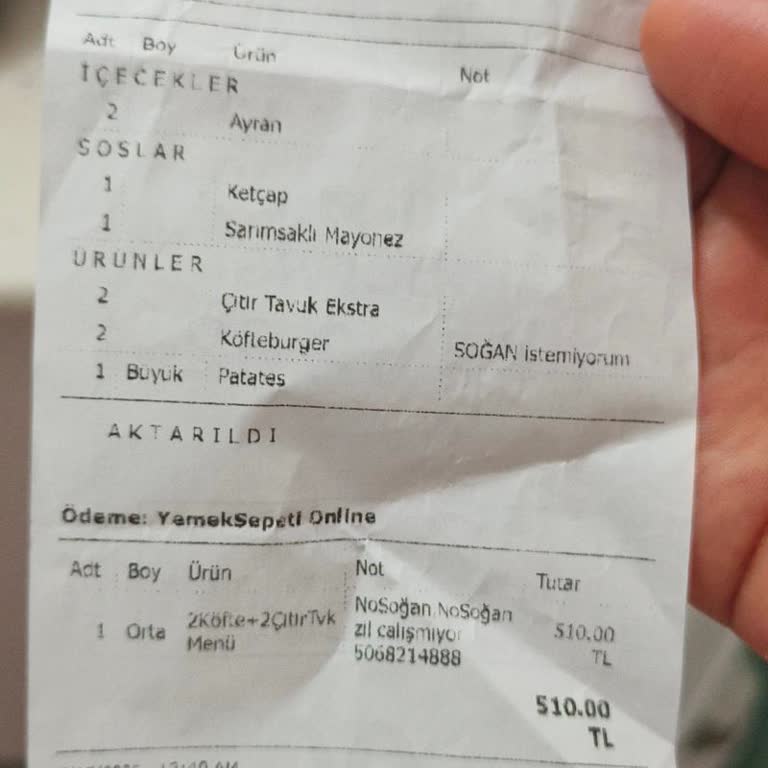 Eksik Ve Geç Gelen Siparişe Yetersiz Çözüm