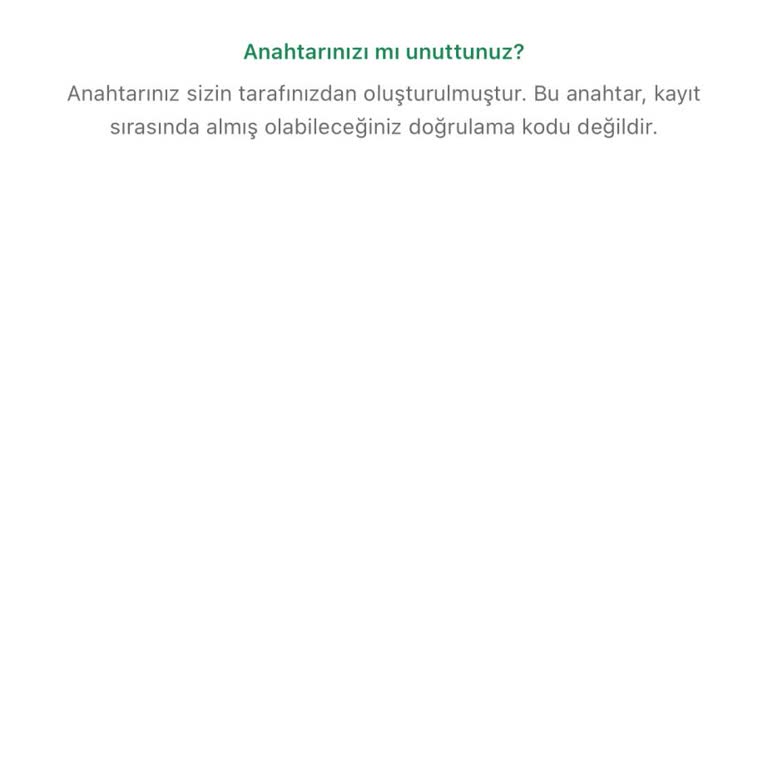 WhatsApp İki Adımlı Doğrulama Kodu Sıfırlama Sürecinde Yetersiz Bilgilendirme