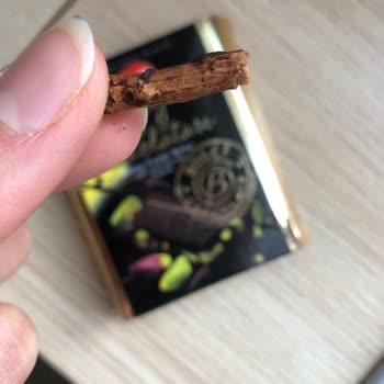 Çikolatanın İçinden Odun Parçası Çıkmasıyla Yaşadığım Şok Ve Hayal Kırıklığı