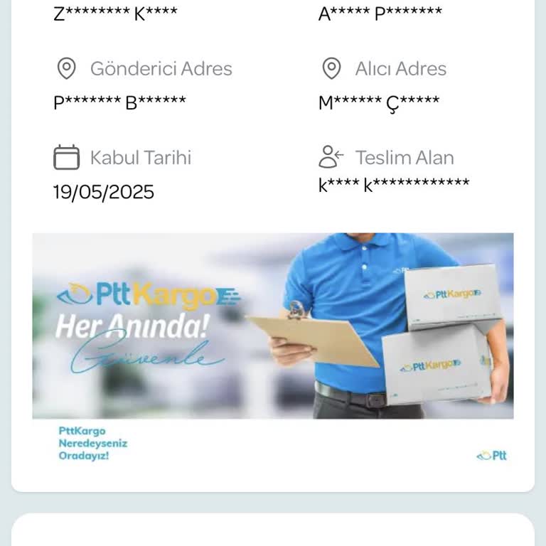 PTT Kargo Teslim Edilmeyen Kargo Ve Ulaşılamayan Müşteri Hizmetleri Mağduriyeti