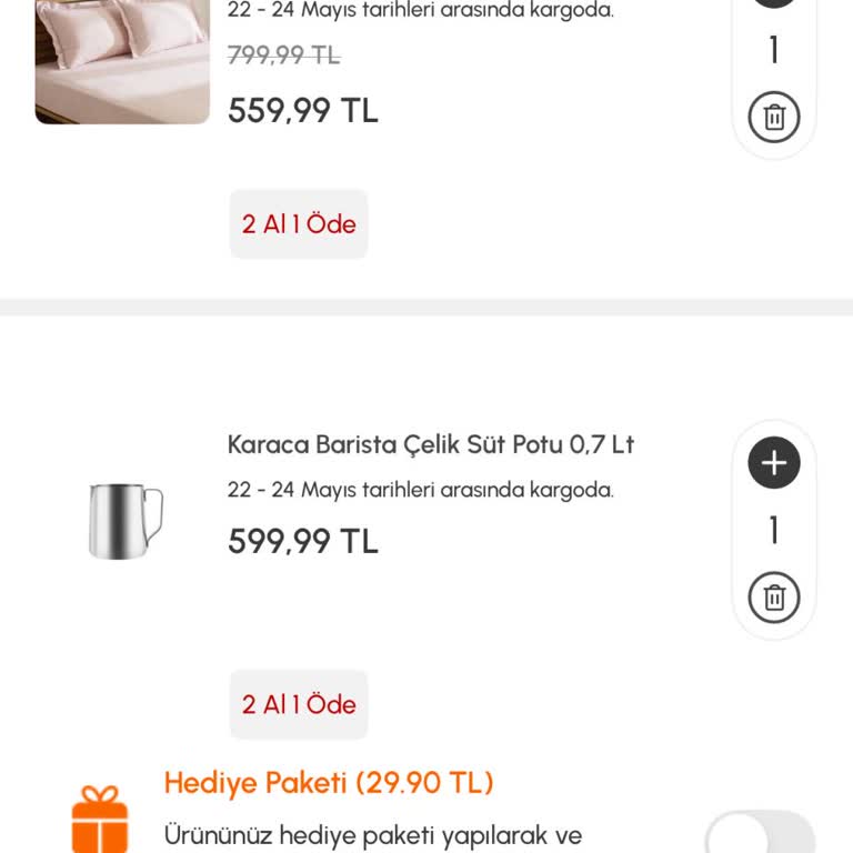 Karaca 2 Al 1 Öde Kampanyasında Ödeme Sorunu Ve Yanıltıcı Uygulama