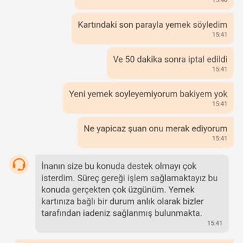 Trendyol GO'da Sipariş İptali Nedeniyle Yemek Molasında Mağduriyet