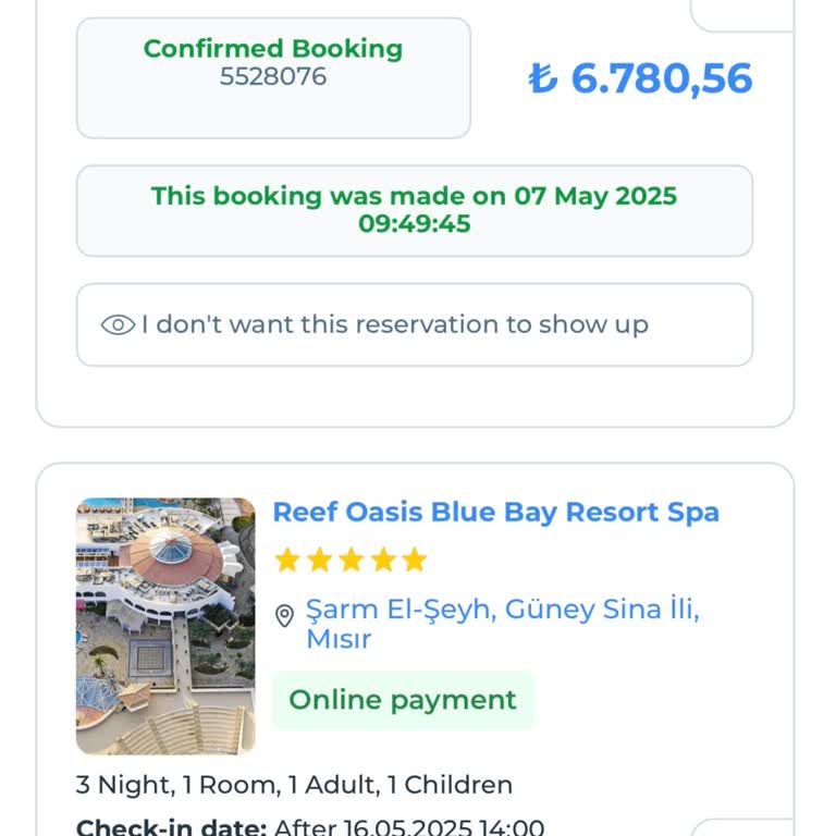 Otelz Didn’t Confirm My Egypt Hotel Booking
