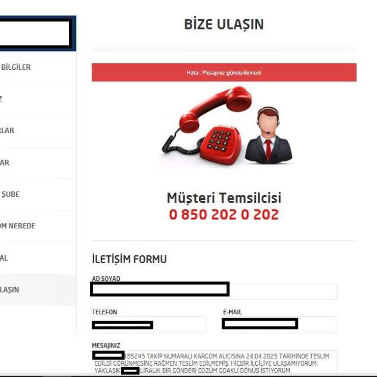 Kargom Kayboldu, Sürat Kargo'dan Ne Bilgi Ne Çözüm Var!