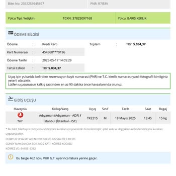 Türk Hava Yolları'nda Son Bilet Fiyatı Mağduriyeti Ve Boş Koltuklar