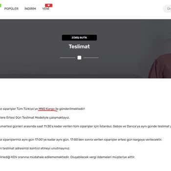 Sitede MNG Yazmasına Rağmen PTT İle Gönderim Yapmaları Güvenimi Sarstı