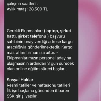 Evden Çalışma Vaadiyle Kimlik Ve Hesap Bilgilerimin Kötüye Kullanılması Hakkında Şikayet