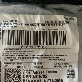 Yanlış Ve Eksik Bilgilendirme İle Gönderilen Ürün Ve İletişimsiz Firma Mağduriyeti