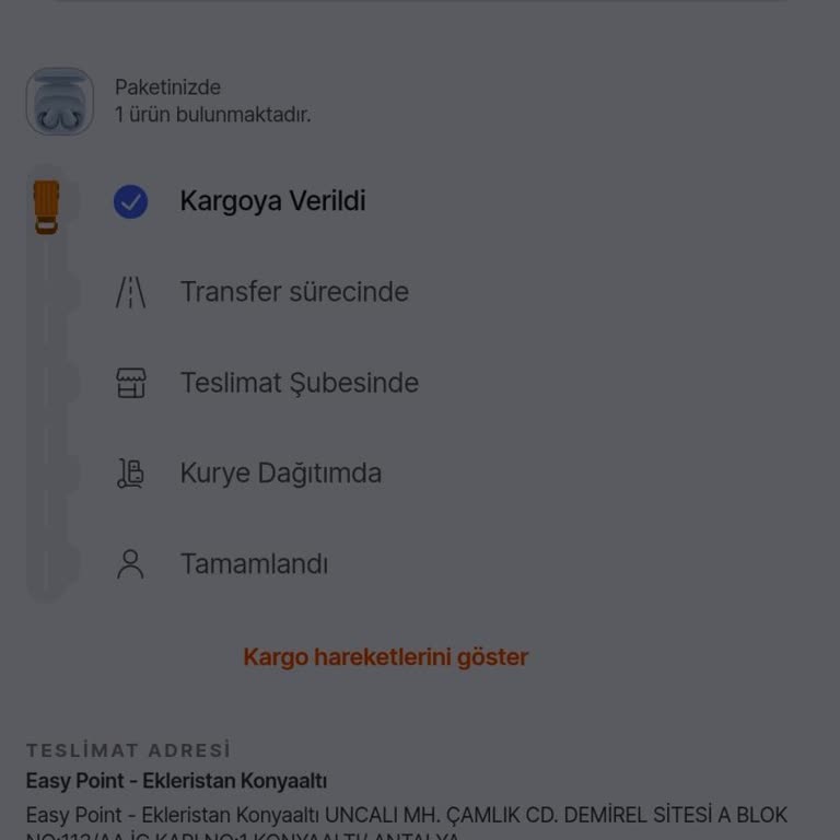Hepsiburada'da Kargo Takipsizliği Ve Yetersiz İletişim