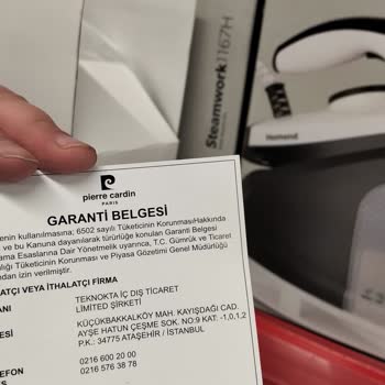 Aldığım Boyun Masaj Aleti Bir Haftada Bozuldu, İade Sürecinde Mağdurum