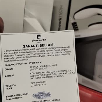 Aldığım Boyun Masaj Aleti Bir Haftada Bozuldu, İade Sürecinde Mağdurum