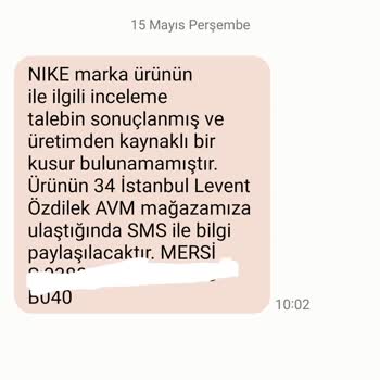 Nike Air Force Ayakkabım Kısa Sürede Yıprandı Garanti Reddedildi