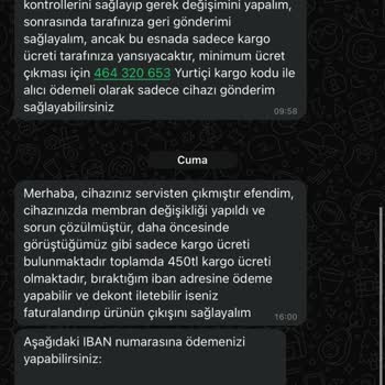 Arızalı Su Arıtma Cihazı: Sorunum Çözülmedi, Ekstra Ücret Talep Ediliyor!