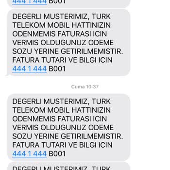 Türk Telekom'dan Haksız Fatura Ve Saygısız Müşteri Hizmeti
