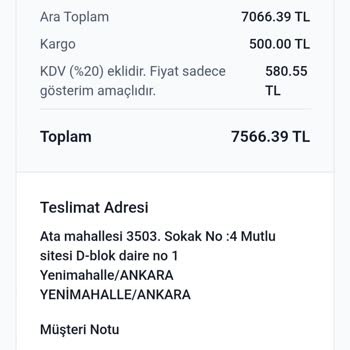 Siparişim Kayıp, Ulaşamıyorum!