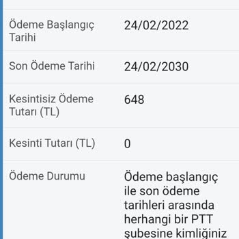 PTT Uygulamasında Gözüken Para Hesabıma Geçmiyor Teknik Hata Mesajı Alıyorum