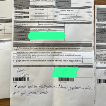 Teslim Edilmeyen Mobilyalar Ve Eksik Ürünlerle Yaşanan Mağduriyet