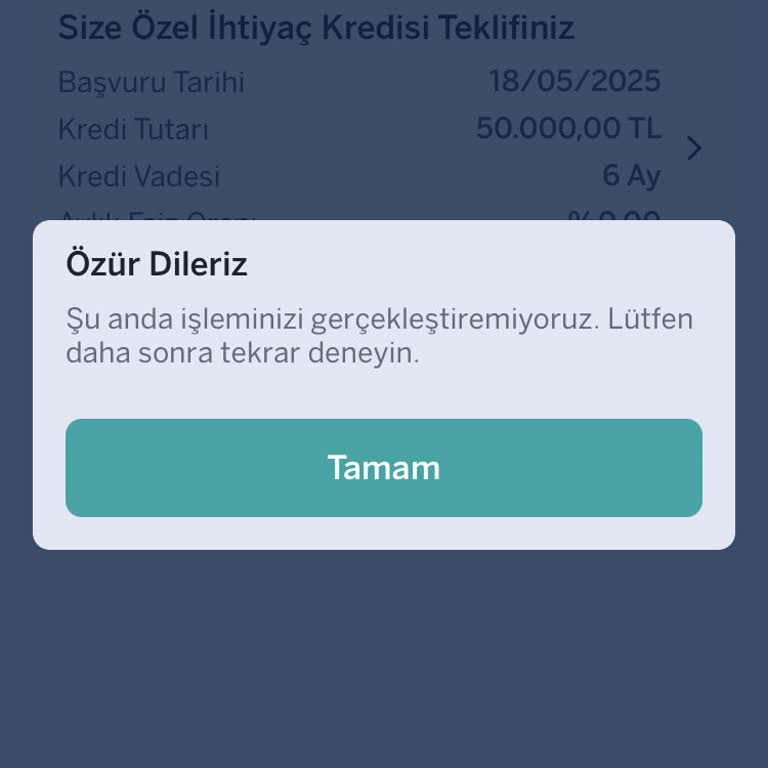 Faizsiz Kredi Başvurusunda Çözüm Bulamayan Müşteri Mağduriyeti